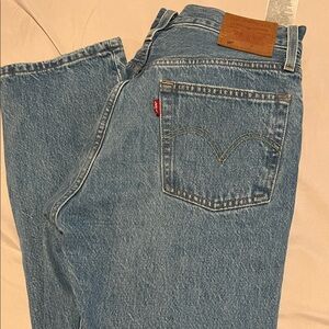 Levi's women, Light Blue Straight Jeans